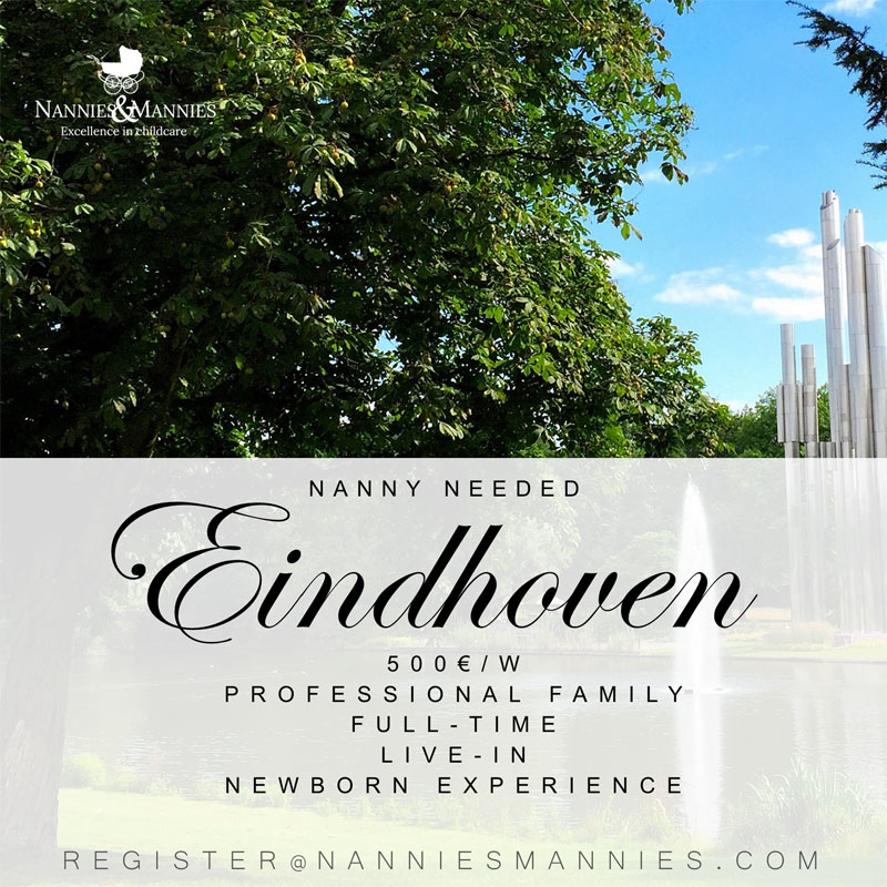 Full time nanny required in Eindhoven