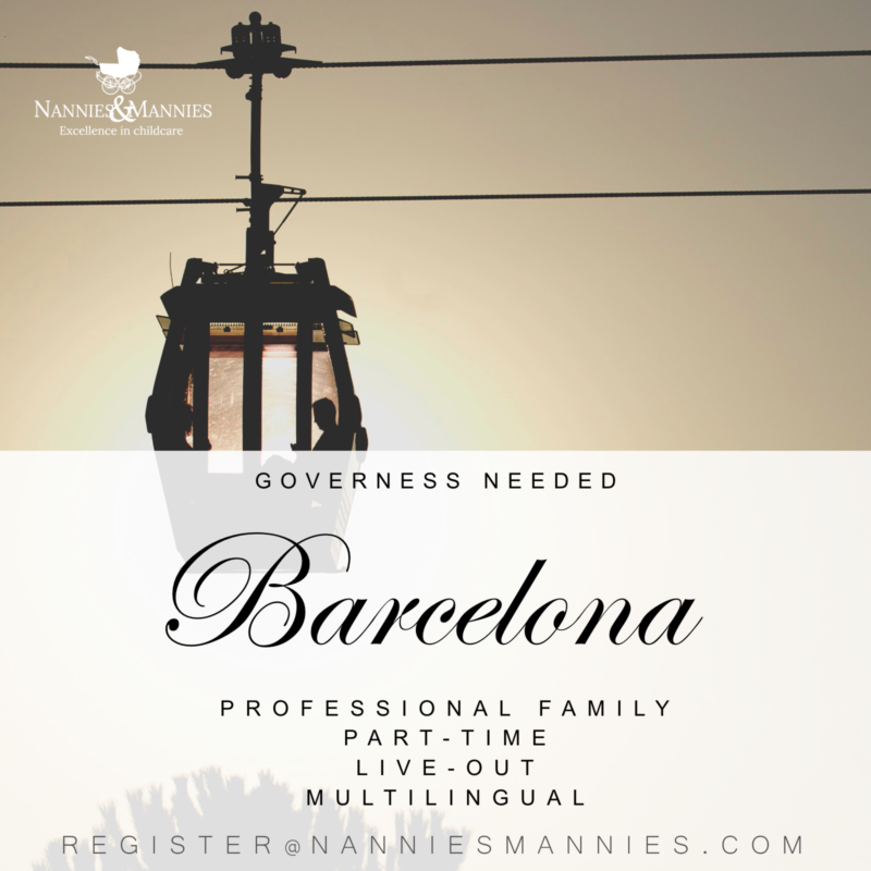 Barcelona nanny required