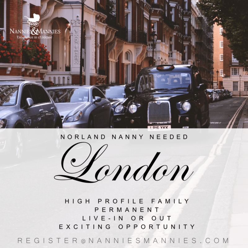 Full time Norland Nanny-London