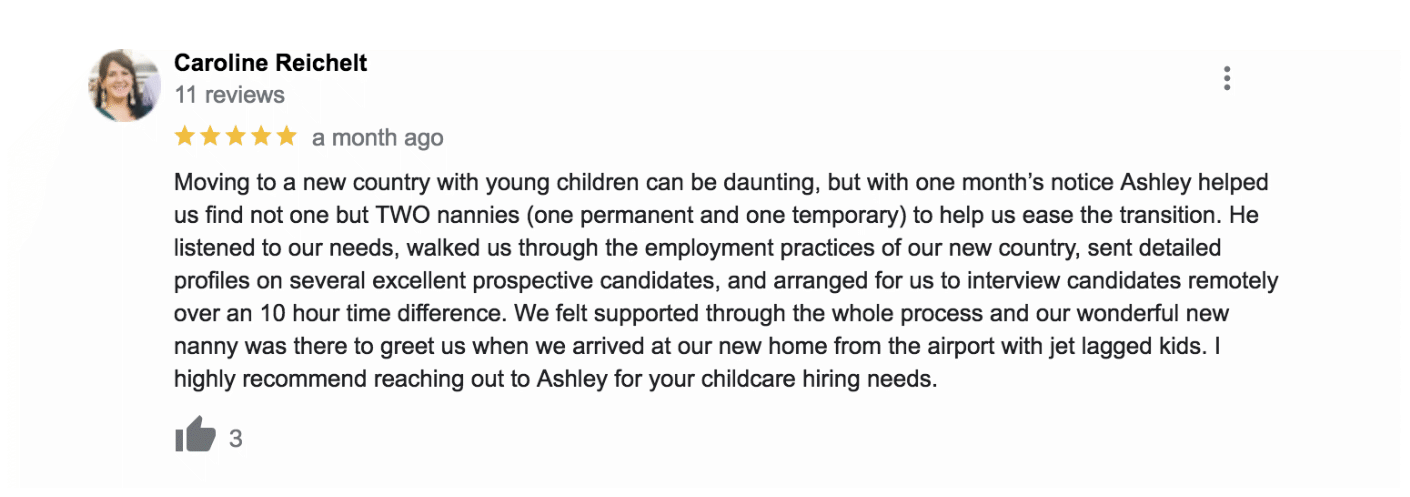 Google review