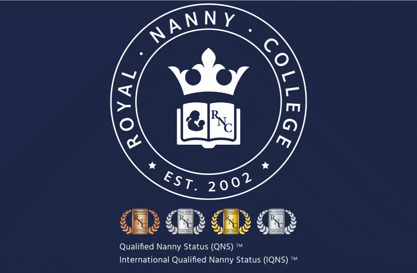 Royal Nanny College logo Royal Nanny College logo